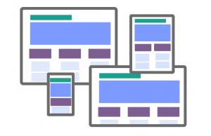 Responsive design means your website works on all types of device