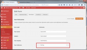 Honeypot for WordPress Form Manager - step 3