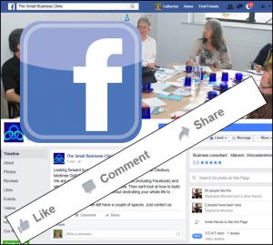 Facebbook page for the Small Business Clinic - it's connected