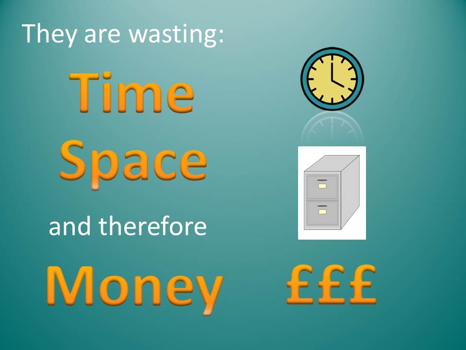 So they are wasting money