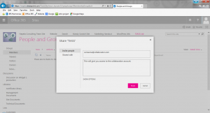 Allow visitors to your SharePoint site