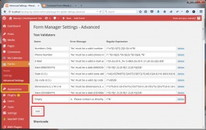 Honeypot for WordPress Form Manager - Step 1
