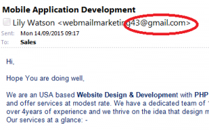 Read more about the article Is your email address letting you down?