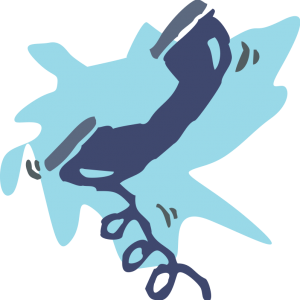 A telephone receiver - it is another automated spam call?