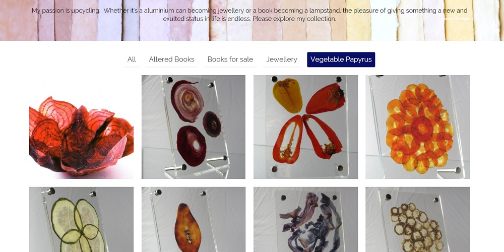 Maureen Richardson portfolio page 2 - website by Nepeta Consulting