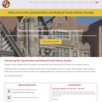 Leicestershire and Rutland Family History Society